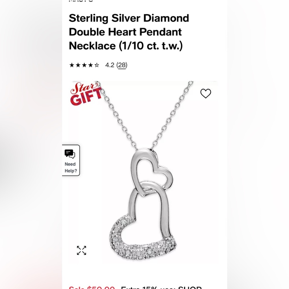 Sterling Silver Necklace - Picture 1 of 5